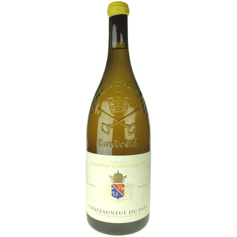 Châteauneuf du Pape blanc Clairette 2022 Domaine Usséglio Raymond et Fils (150cL)